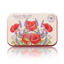 BOITE B COQUELICOT LAVANDE CREME