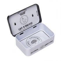 BOITE B SAVON 100GR ET 125GR LAIT D'ANESSE NOIR ET BLANC