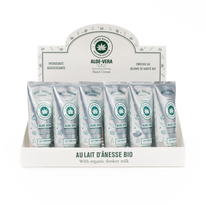 CRÈME MAINAU LAIT D'ÂNESSE BIO - ALOE VERA