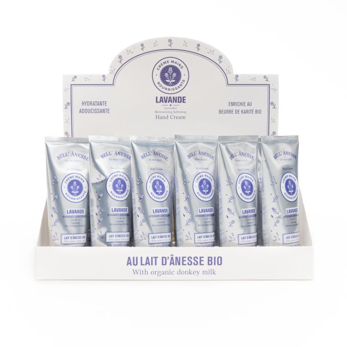 CRÈME MAINAU LAIT D'ÂNESSE BIO - LAVANDE