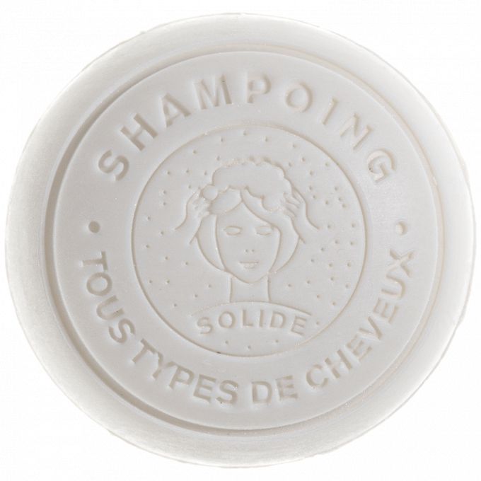 SHAMPOING SOLIDE 110g TOUS TYPES DE CHEVEUX - AU LAIT D'ÂNESSE BIO