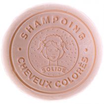 SHAMPOING SOLIDE 110g CHEVEUX COLORÉS - AU LAIT D'ÂNESSE BIO 