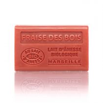 SAVON LAIT D'ÂNESSE - FRAISE DES BOIS 60g