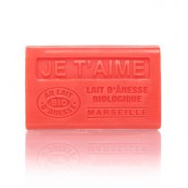 SAVON LAIT D'ÂNESSE - JE T'AIME 60g