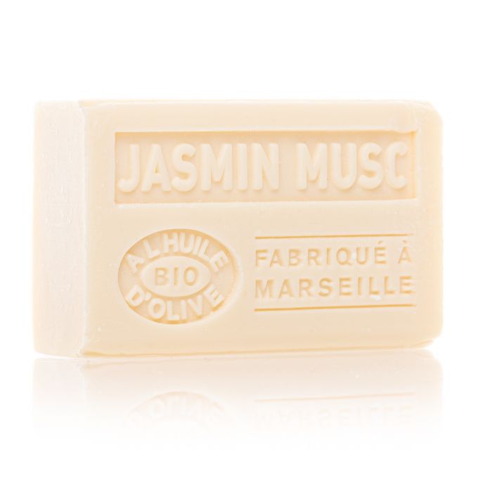 SAVON JASMIN MUSC HUILE D'OLIVE BIO 125G