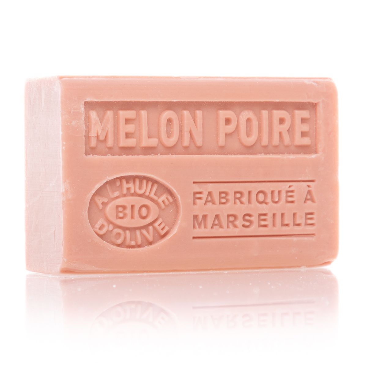 SAVON MELON POIRE HUILE D'OLIVE BIO 125G SAVON MELON POIRE HUILE D'OLIVE BIO 125G
