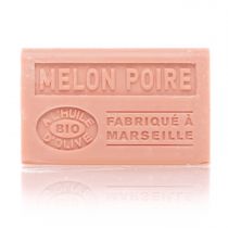 SAVON MELON POIRE HUILE D'OLIVE BIO 125G