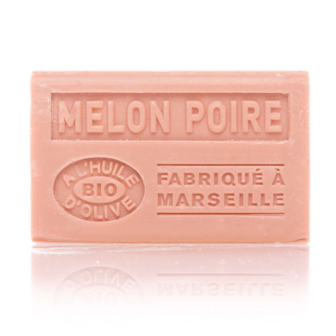 SAVON MELON POIRE HUILE D'OLIVE BIO 125G