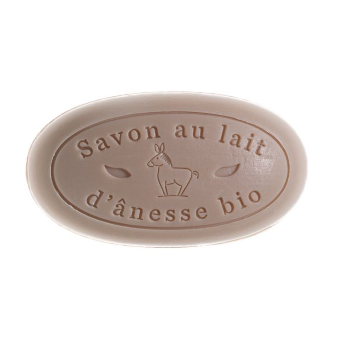 SAVON LUXE FILM ETIRABLE : FLEUR DE COTON 110g - LAIT D'ANESSE BIO