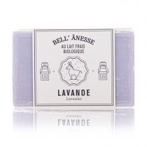 SAVON DOUBLE FACE 125G LAVANDE ET LAIT D'ANESSE BIO GOMMANT