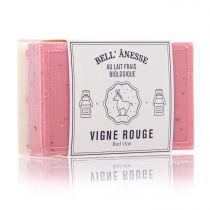 SAVON DOUBLE FACE 125G VIGNE ROUGE EXFOLIANT GOMMANT