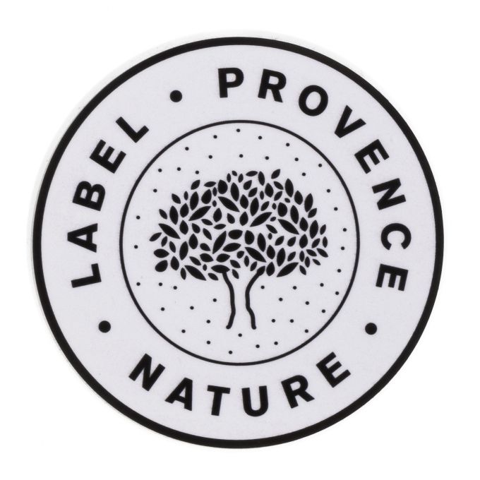 PLV PICTO ROND DIAM 50LABEL PROVENCE NATURE