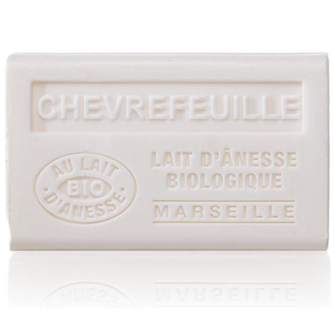 SAVON CHÈVREFEUILLE LAIT D'ÂNESSE FRAIS BIO 125GR