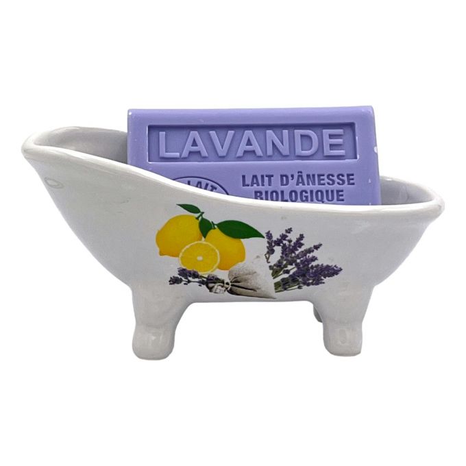 BAIGNOIRE LAVANDE ET CITRON