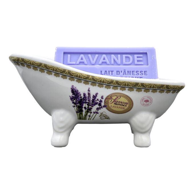 BAIGNOIRE LAVANDE BLANCHE