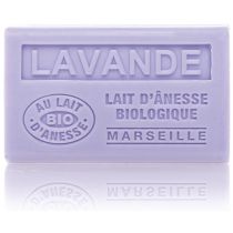 SAVON LAVANDE AU LAIT D'ÂNESSE BIO 125GR