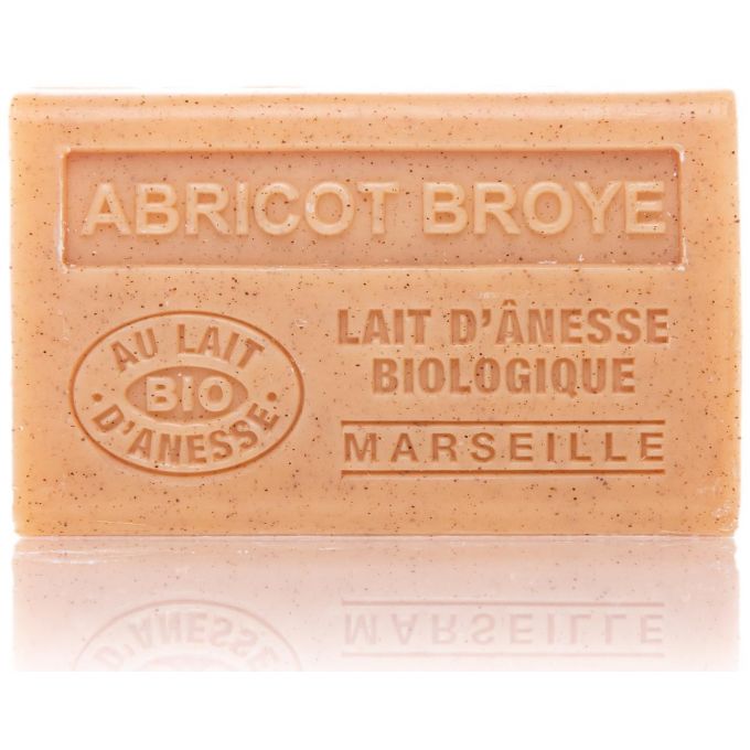 SAVON ABRICOT EXFOLIANT AU LAIT D'ÂNESSE BIO 125GR