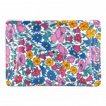 PORTE SAVON FLEURS- BLEU-ROSE-JAUNE