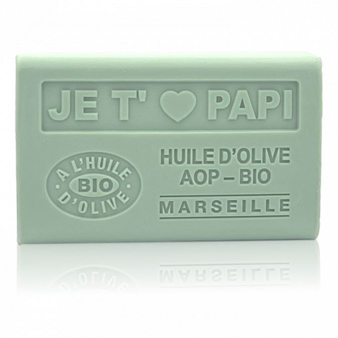 SAVON À L'HUILE D'OLIVE BIO JE T'AIME PAPI 