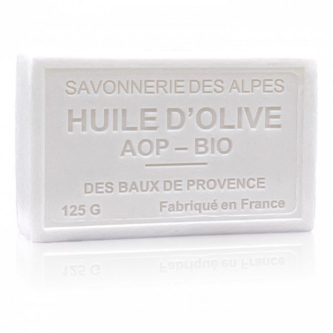 SAVON À L'HUILE D'OLIVE BIO FLEUR DE COTON