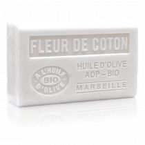 SAVON À L'HUILE D'OLIVE BIO FLEUR DE COTON