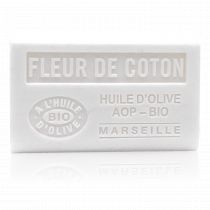 SAVON À L'HUILE D'OLIVE BIO FLEUR DE COTON