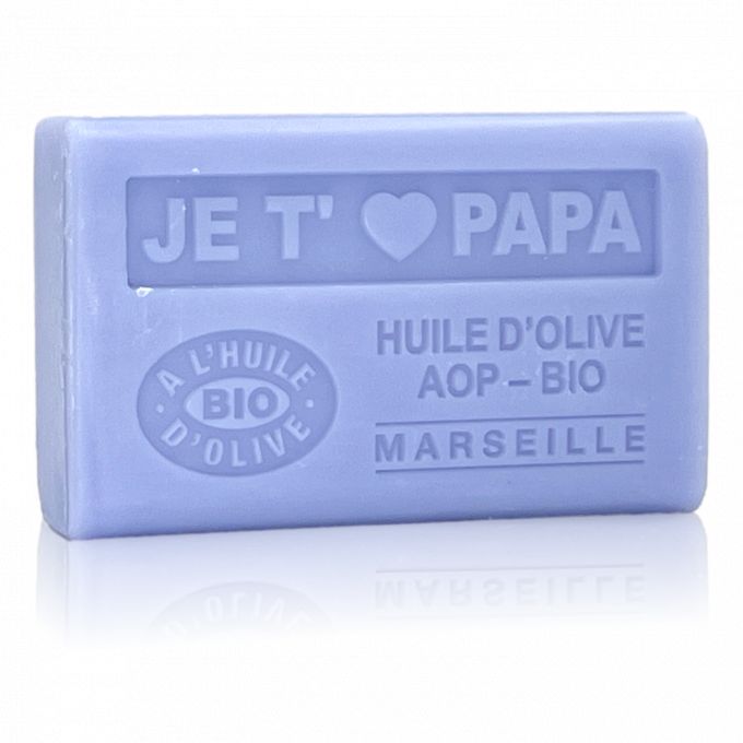 SAVON JE T'AIME PAPA HUILE D'OLIVE 125GR