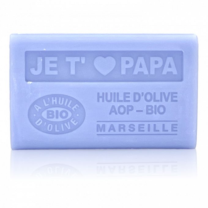 SAVON JE T'AIME PAPA HUILE D'OLIVE 125GR