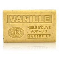 SAVON À L'HUILE D'OLIVE BIO VANILLE 