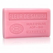 SAVON À L'HUILE D' OLIVE BIO FLEURS DE SAKURA 