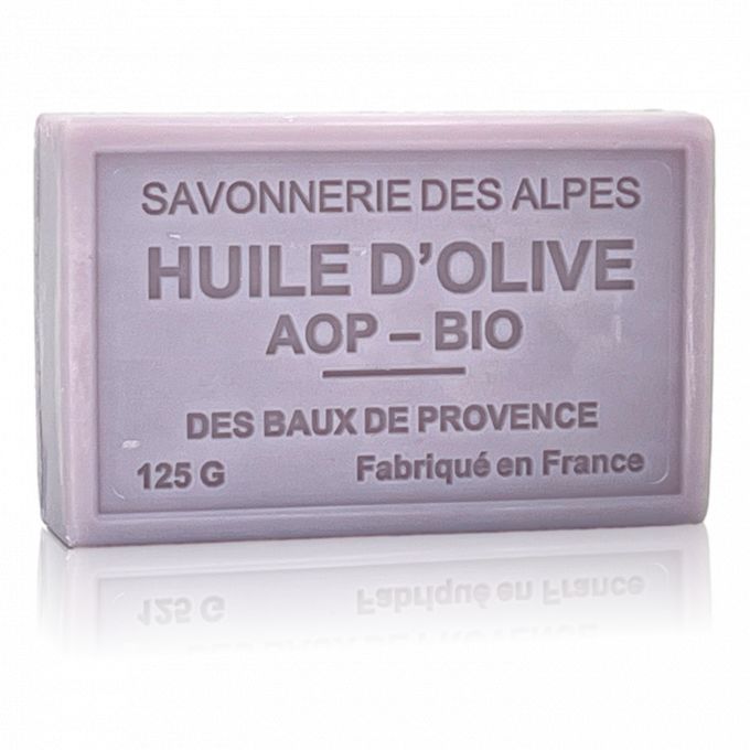 SAVON À L'HUILE D'OLIVE BIO LAVANDE FIGUE 