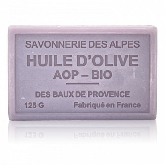 SAVON À L'HUILE D'OLIVE BIO LAVANDE FIGUE 