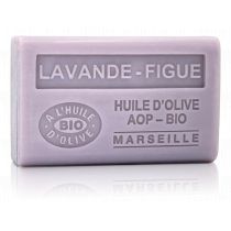 SAVON À L'HUILE D'OLIVE BIO LAVANDE FIGUE 