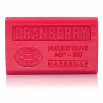 SAVON À L'HUILE D' OLIVE BIO CRANBERRY 