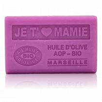 SAVON À L'HUILE D'OLIVE AOP - BIO JE T'AIME MAMIE