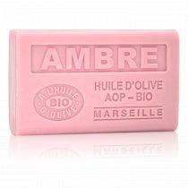 SAVON À L'HUILE D'OLIVE BIO AMBRE BOISEE