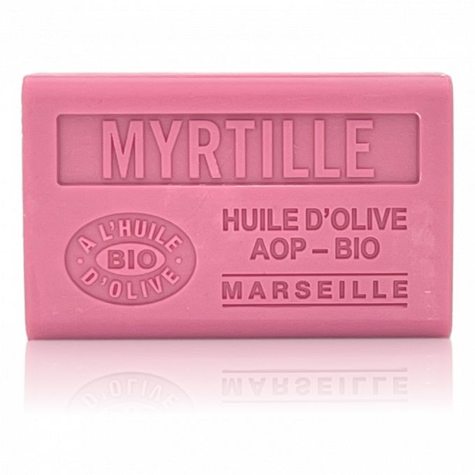 SAVON À L'HUILE D'OLIVE AOP - BIO MYRTILLE 