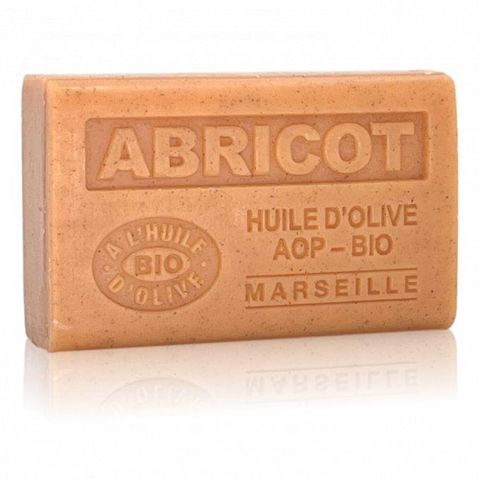 SAVON À L'HUILE D'OLIVE AOP - BIO ABRICOT EXFOLIANT