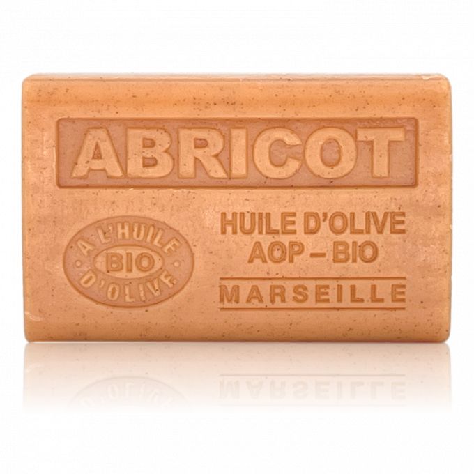 SAVON À L'HUILE D'OLIVE AOP - BIO ABRICOT EXFOLIANT