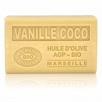 SAVON À L'HUILE D'OLIVE AOP - BIO VANILLE COCO 