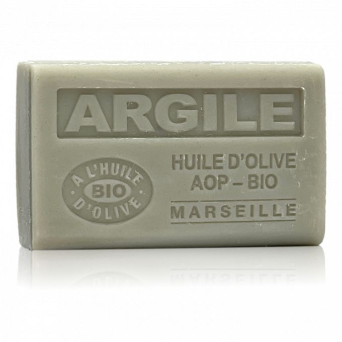 SAVON À L'HUILE D'OLIVE BIO ARGILE VERTE