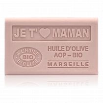 SAVON À L'HUILE D'OLIVE BIO JE T'AIME MAMAN