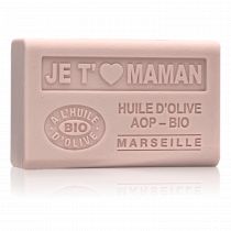 SAVON À L'HUILE D'OLIVE BIO JE T'AIME MAMAN