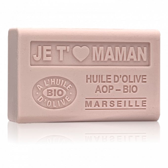 SAVON JE T'AIME MAMAN HUILE D'OLIVE 125GR