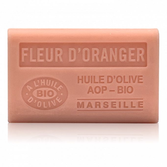 SAVON À L'HUILE D'OLIVE BIO FLEUR D'ORANGER