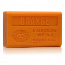 SAVON À L'HUILE D'OLIVE BIO ORANGE 