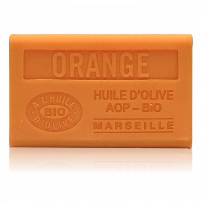 SAVON À L'HUILE D'OLIVE BIO ORANGE 