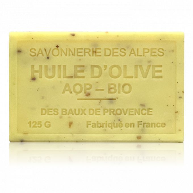 SAVON À L'HUILE D'OLIVE BIO CITRON EXFOLIANT