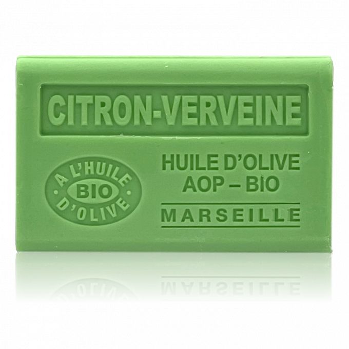 SAVON À L'HUILE D'OLIVE BIO CITRON VERVEINE