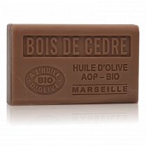 SAVON À L'HUILE D' OLIVE BIO BOIS DE CEDRE 